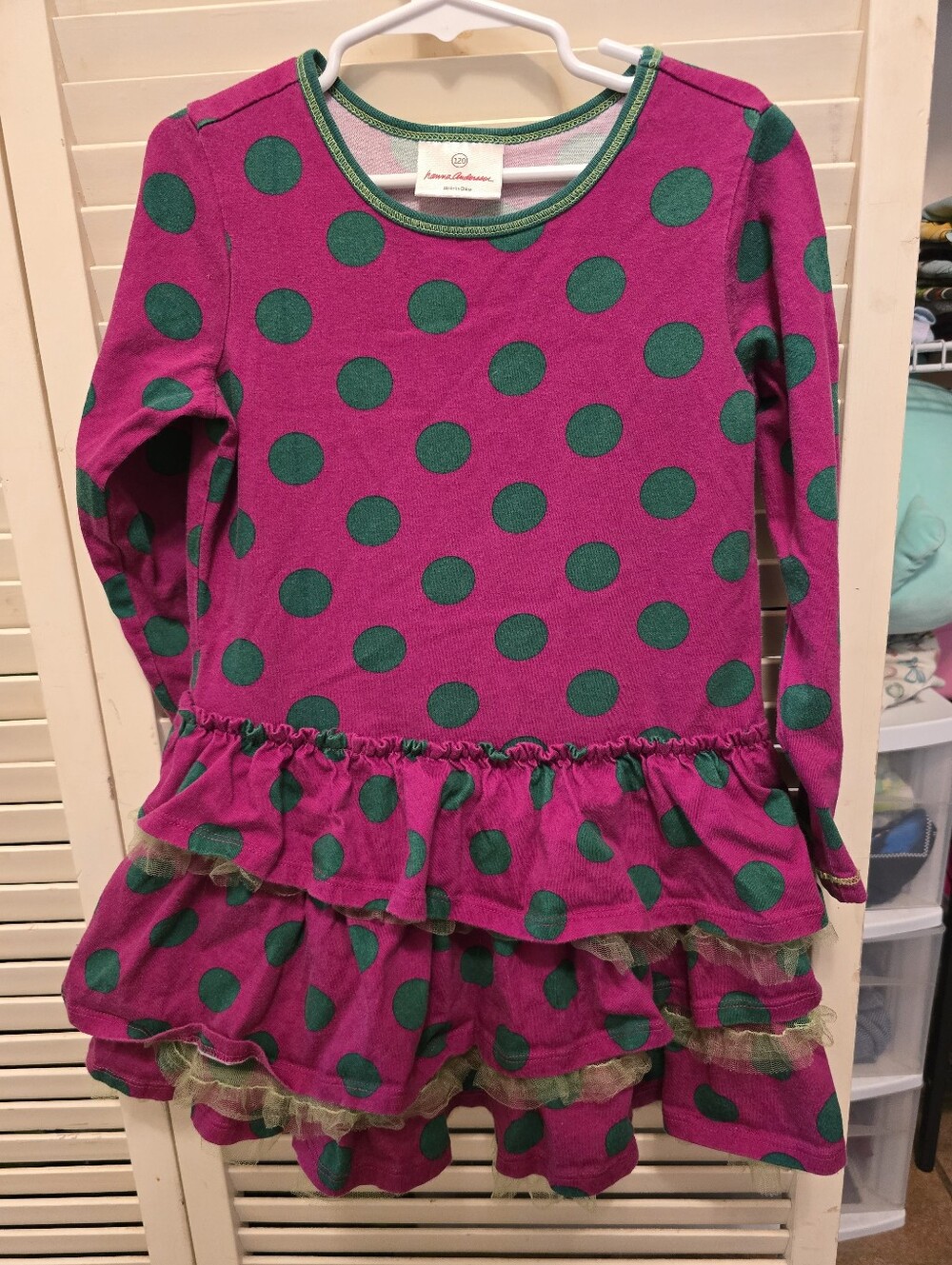 Hanna Anderson Ruffle Party Dress